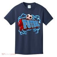 Futbol 3D Logo Kids T-Shirt thumb 0