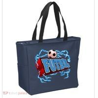 Futbol 3D Logo Tote Bag thumb 2