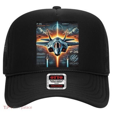 F 35 Lightning Ii Fighter Jet Aviation Design Hat