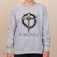 Forgiven 3 Nails Crown Of Thorns Women's Sweatshirt thumb 0