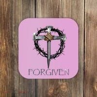 Forgiven 3 Nails Crown Of Thorns Coaster thumb 0