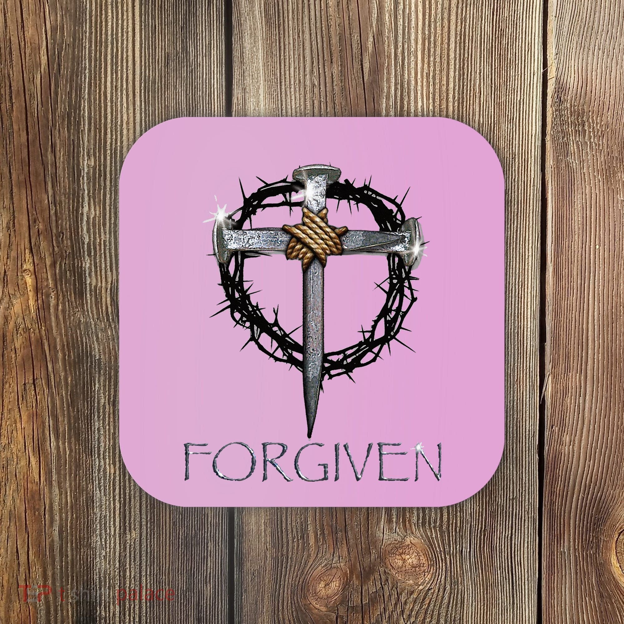 Forgiven 3 Nails Crown Of Thorns Coaster