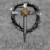 Forgiven 3 Nails Crown Of Thorns Toddler Hoodie thumb 2