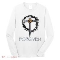 Forgiven 3 Nails Crown Of Thorns Long Sleeve Shirt thumb 0