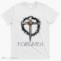 Forgiven 3 Nails Crown Of Thorns T-Shirt thumb 0
