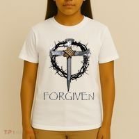 Forgiven 3 Nails Crown Of Thorns T-Shirt thumb 4