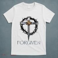 Forgiven 3 Nails Crown Of Thorns T-Shirt thumb 5