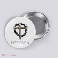 Forgiven 3 Nails Crown Of Thorns Button thumb 0