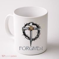 Forgiven 3 Nails Crown Of Thorns Coffee Mug thumb 0