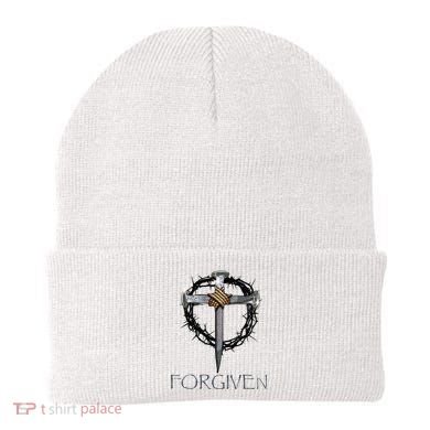 Forgiven 3 Nails Crown Of Thorns Beanie