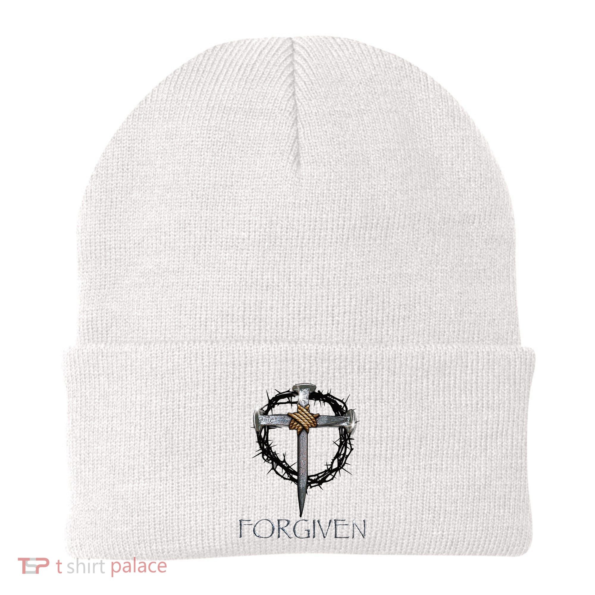 Forgiven 3 Nails Crown Of Thorns Beanie