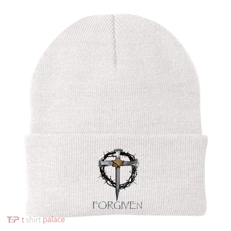 Forgiven 3 Nails Crown Of Thorns Beanie