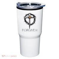 Forgiven 3 Nails Crown Of Thorns Tumbler thumb 0