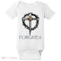 Forgiven 3 Nails Crown Of Thorns Baby Bodysuit thumb 0