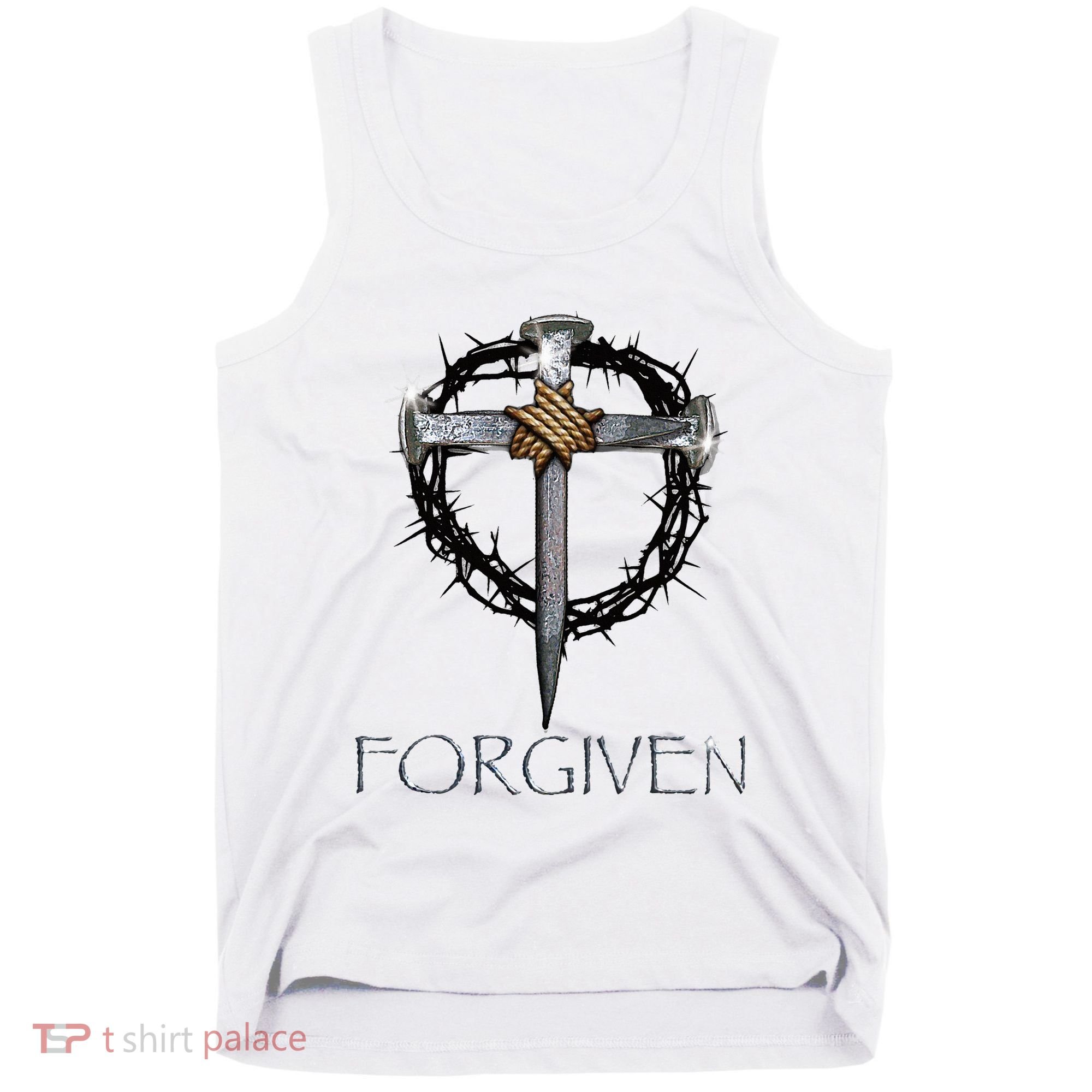 Forgiven 3 Nails Crown Of Thorns Tank Top