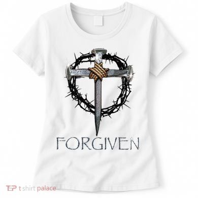Forgiven 3 Nails Crown Of Thorns Women's T-Shirt