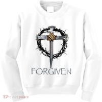 Forgiven 3 Nails Crown Of Thorns Kids Sweatshirt thumb 0