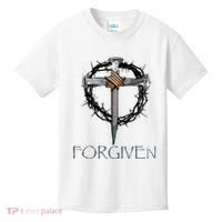 Forgiven 3 Nails Crown Of Thorns Kids T-Shirt thumb 0