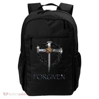 Forgiven  3 Nails crown of thorns  Backpack