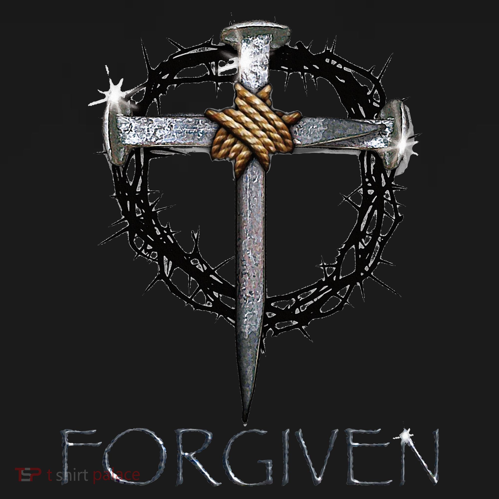 Forgiven  3 Nails crown of thorns  Backpack