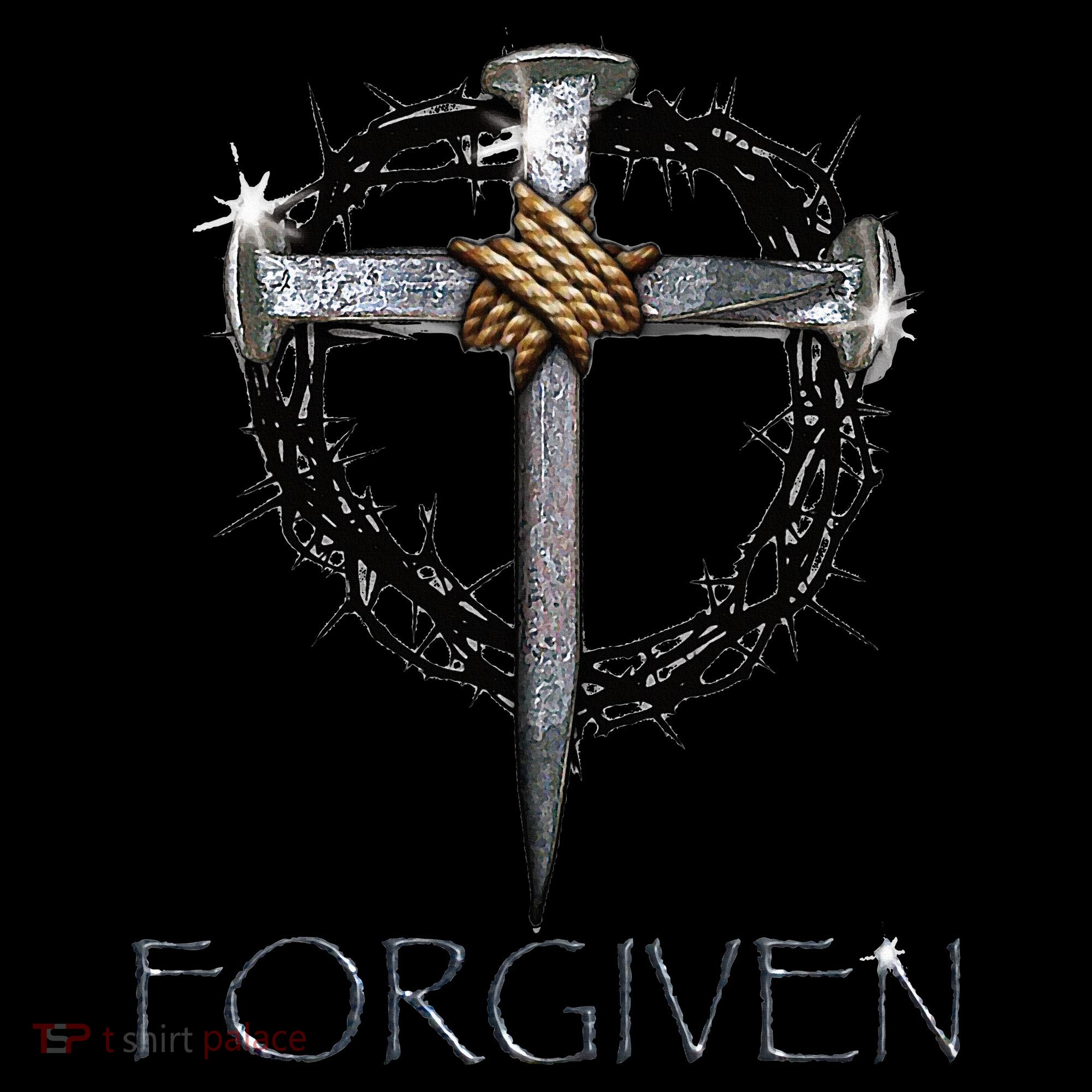 Forgiven  3 Nails crown of thorns  Toddler Hoodie