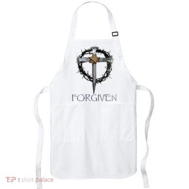 Forgiven  3 Nails crown of thorns  Apron
