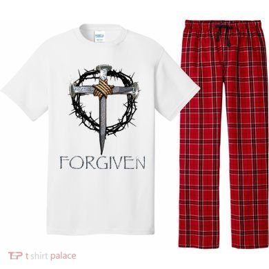 Forgiven  3 Nails crown of thorns  Pajama Set