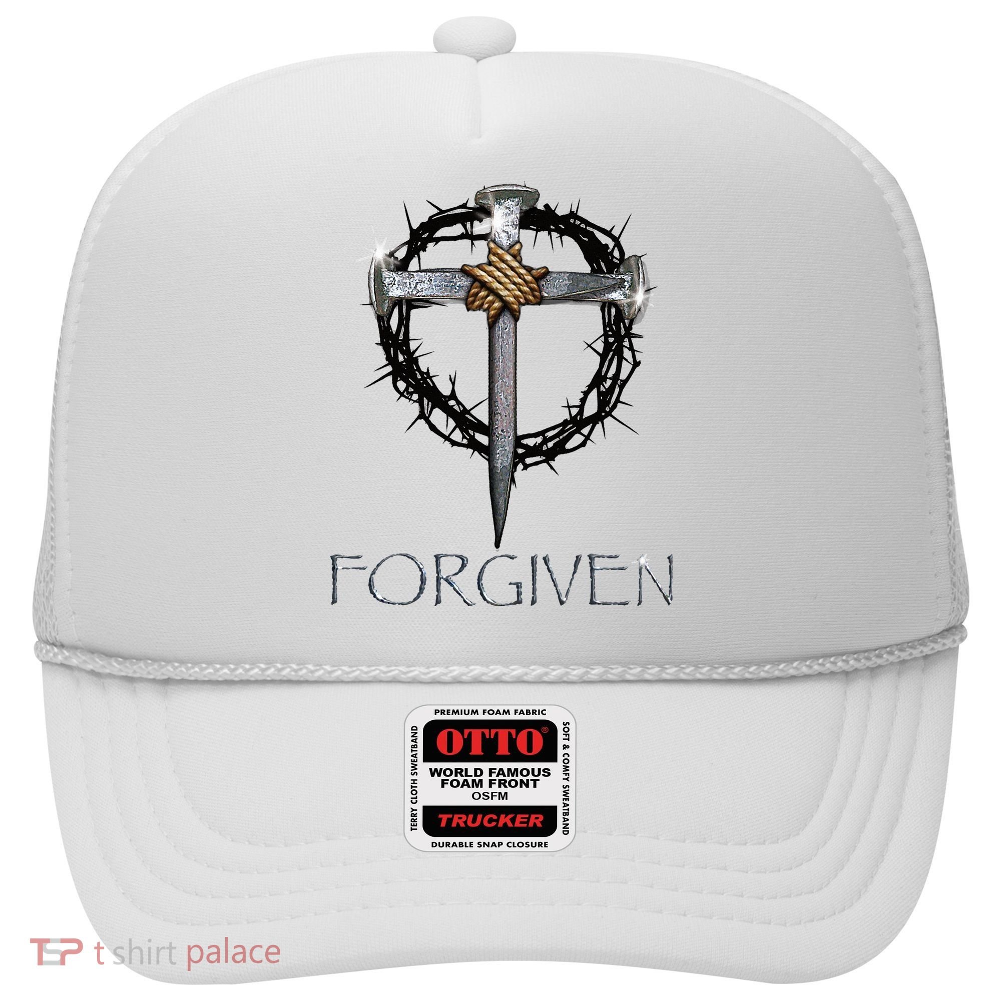 Forgiven  3 Nails crown of thorns  Hat
