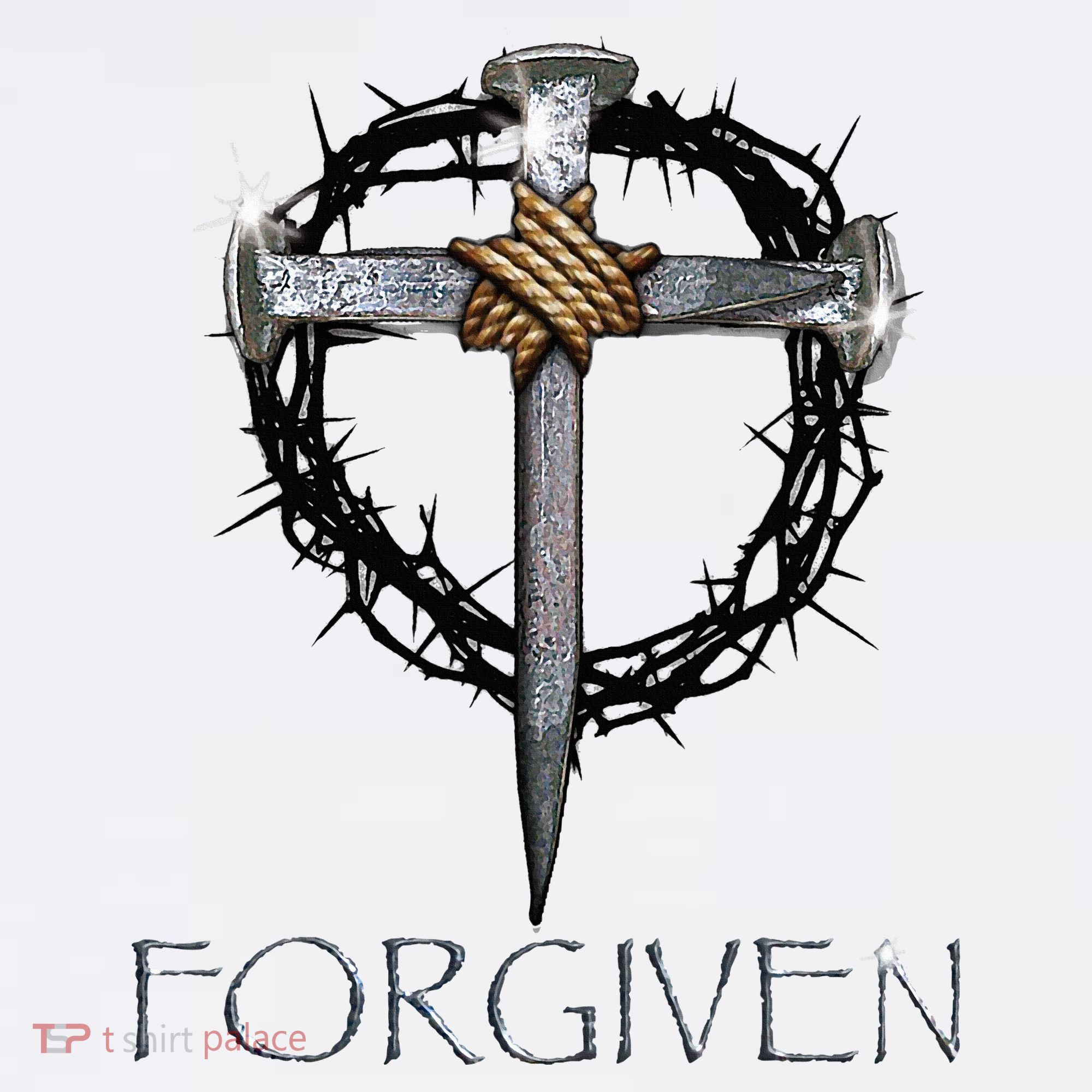 Forgiven  3 Nails crown of thorns  Hat