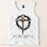 Forgiven  3 Nails crown of thorns  Tank Top thumb 2