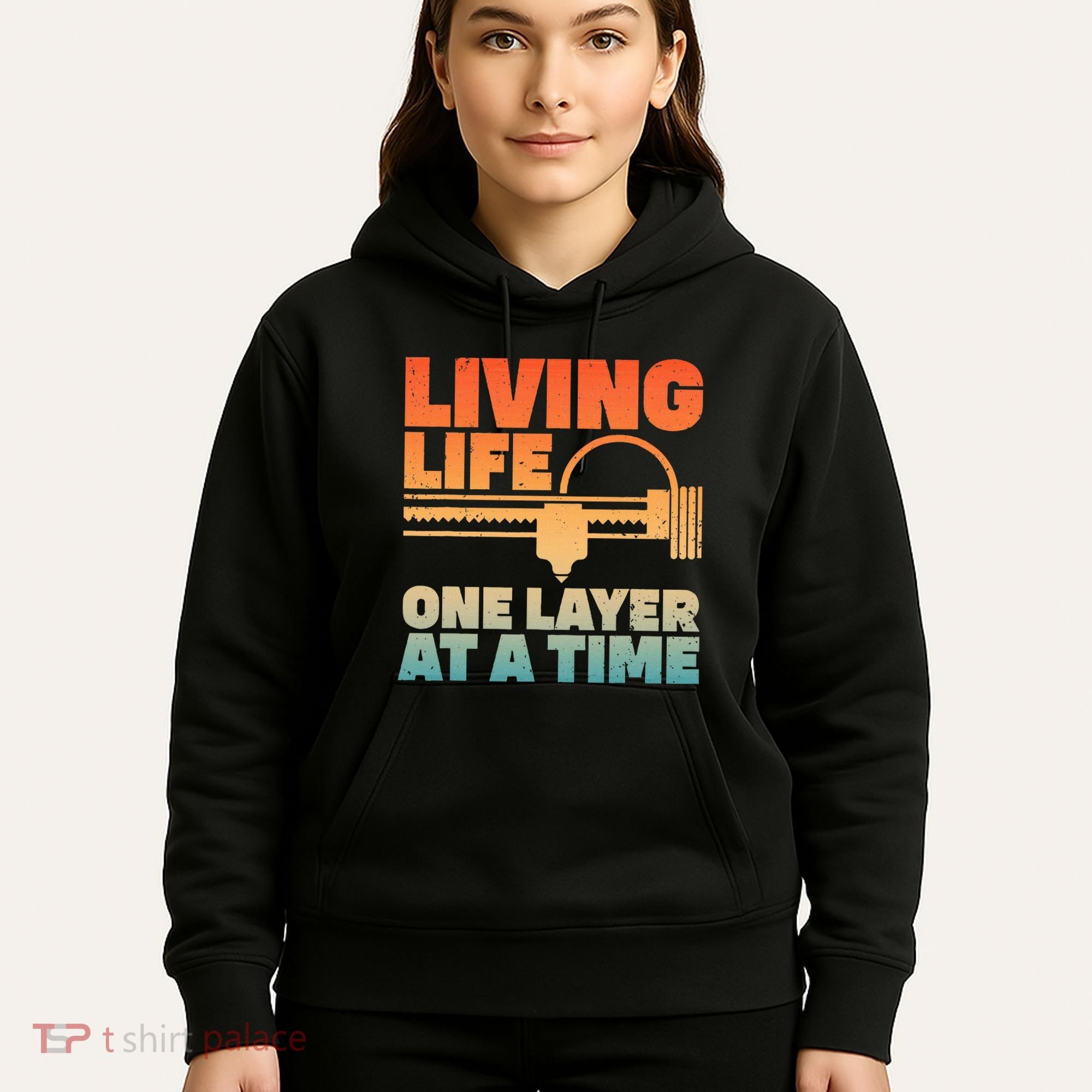 Funny 3d Printing Art 3d Printer Lovers Geeks Hoodie