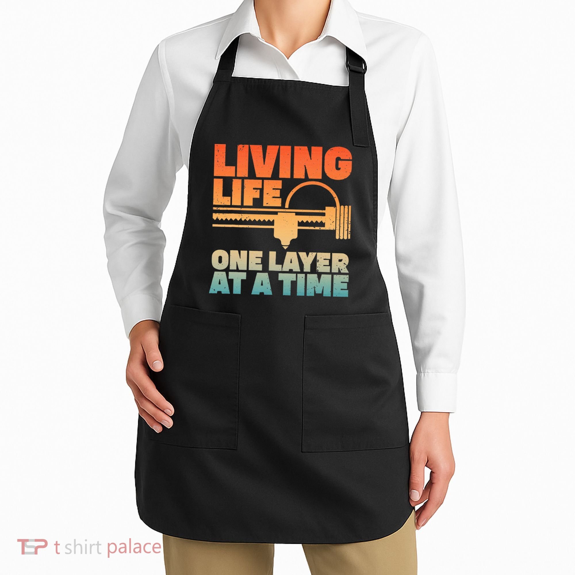 Funny 3d Printing Art 3d Printer Lovers Geeks Apron