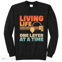 Funny 3d Printing Art 3d Printer Lovers Geeks Sweatshirt thumb 0