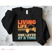 Funny 3d Printing Art 3d Printer Lovers Geeks Sweatshirt thumb 2