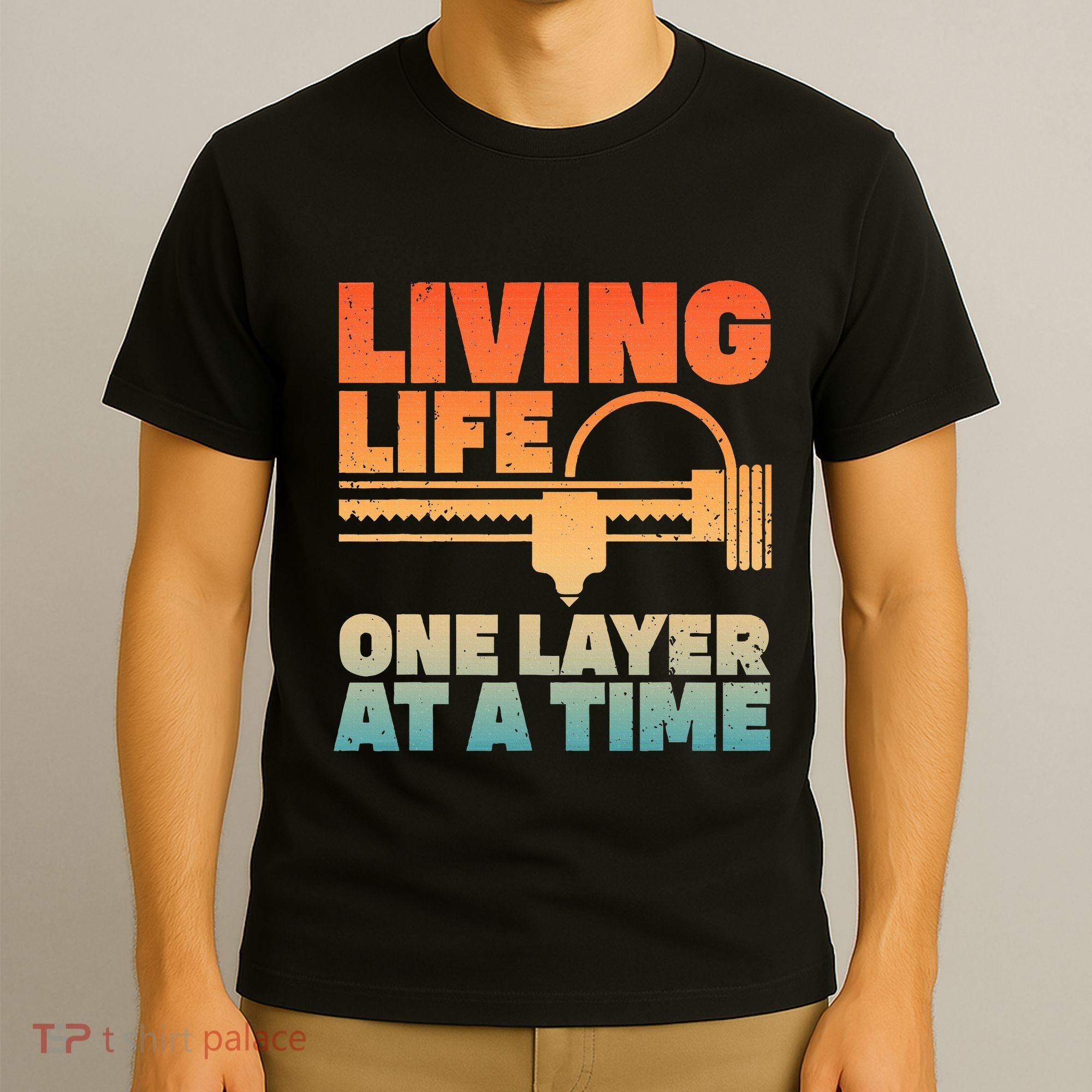 Funny 3d Printing Art 3d Printer Lovers Geeks T-Shirt