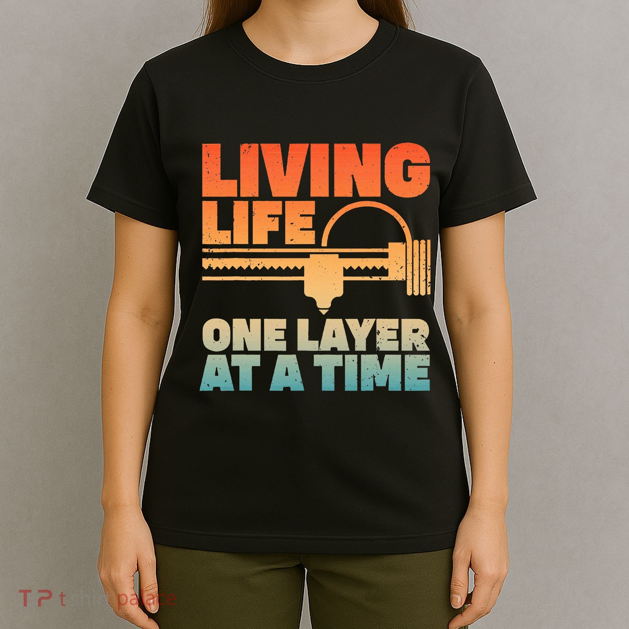 Funny 3d Printing Art 3d Printer Lovers Geeks T-Shirt
