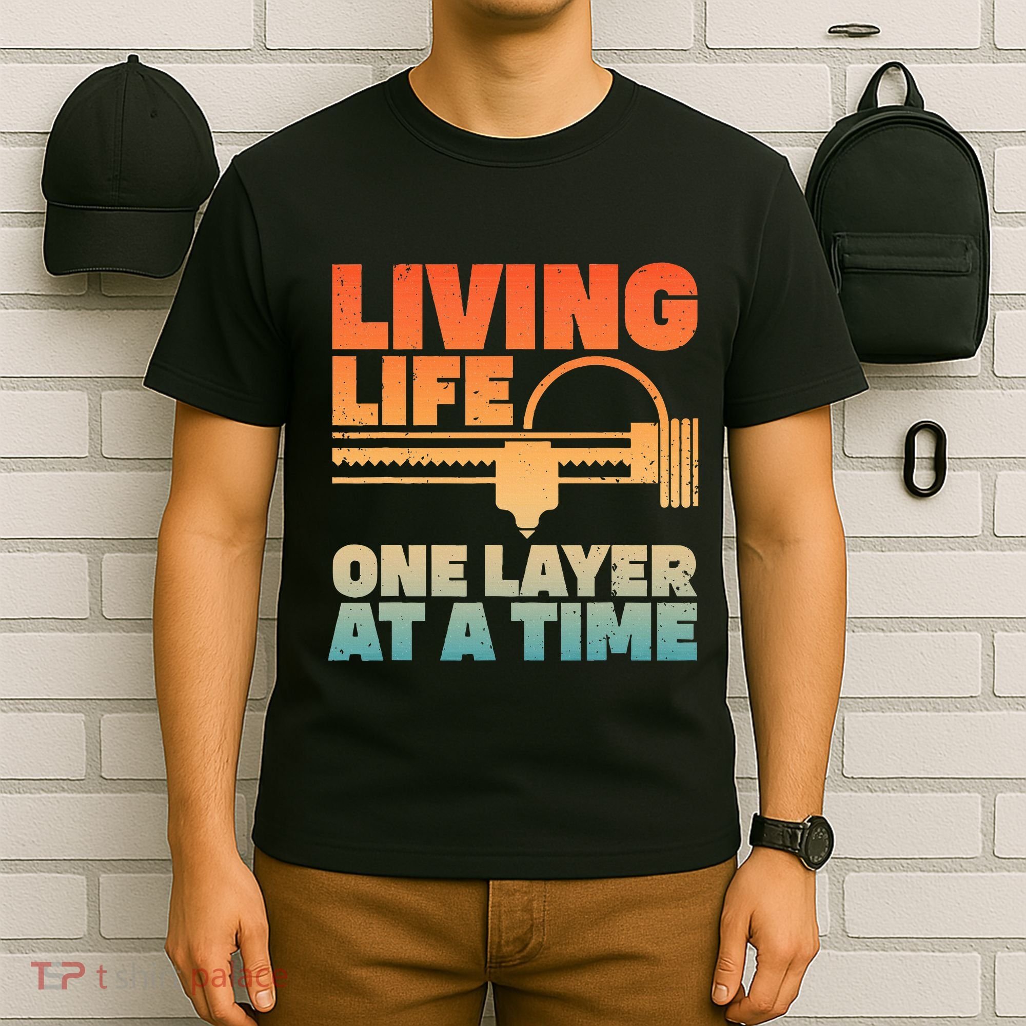 Funny 3d Printing Art 3d Printer Lovers Geeks T-Shirt