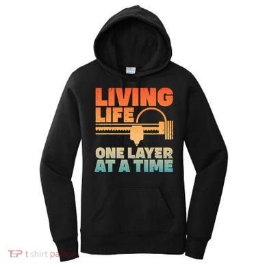 Funny 3d Printing Art 3d Printer Lovers Geeks Women's Hoodie