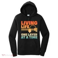 Funny 3d Printing Art 3d Printer Lovers Geeks Women's Hoodie thumb 0