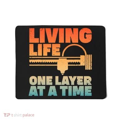 Funny 3d Printing Art 3d Printer Lovers Geeks Mousepad