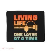 Funny 3d Printing Art 3d Printer Lovers Geeks Mousepad thumb 0