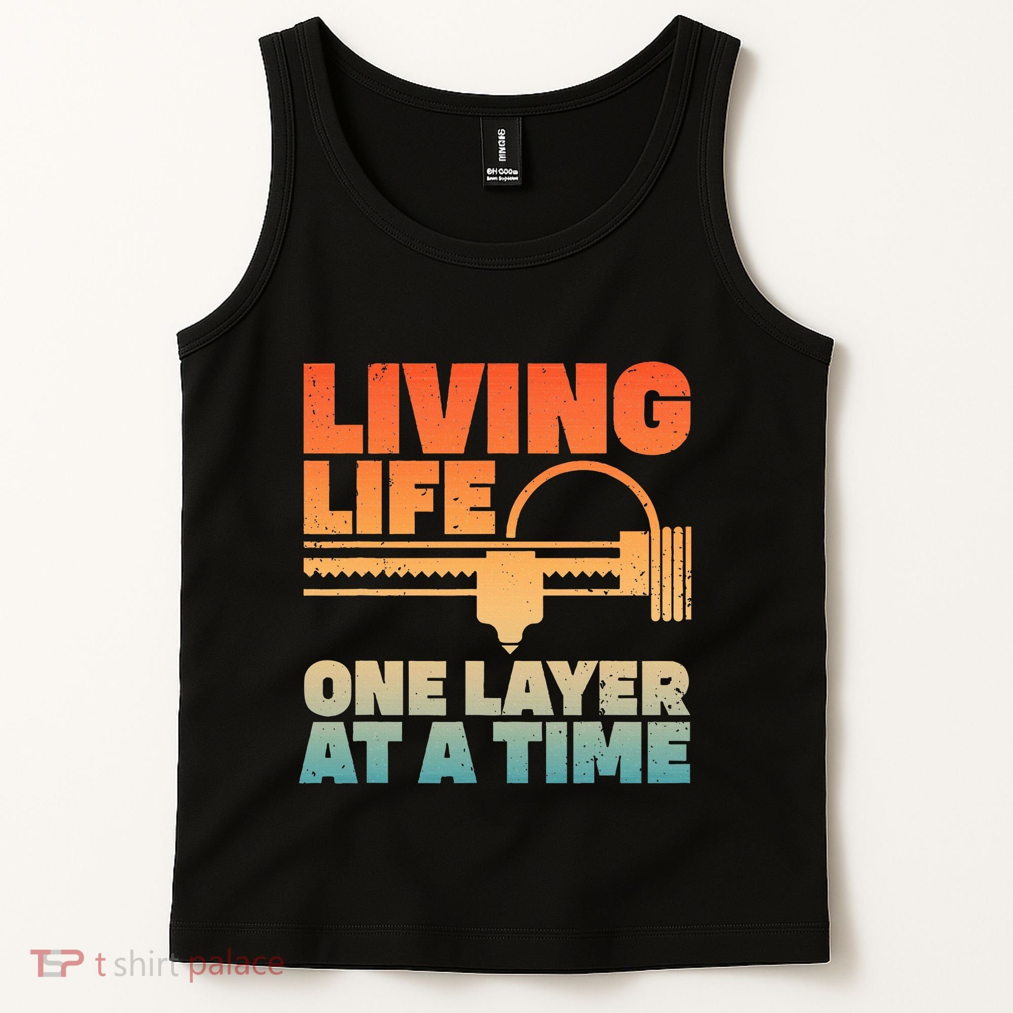 Funny 3d Printing Art 3d Printer Lovers Geeks Tank Top