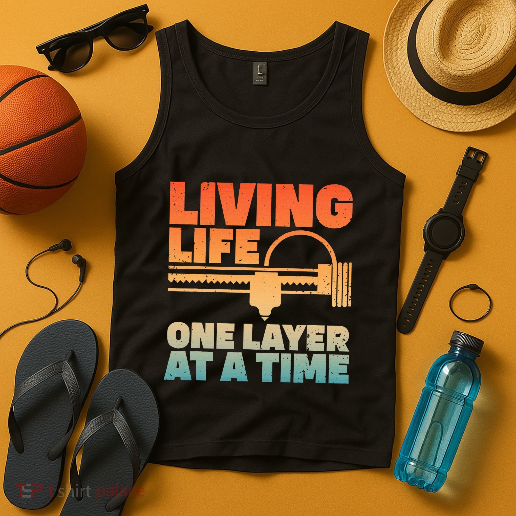 Funny 3d Printing Art 3d Printer Lovers Geeks Tank Top