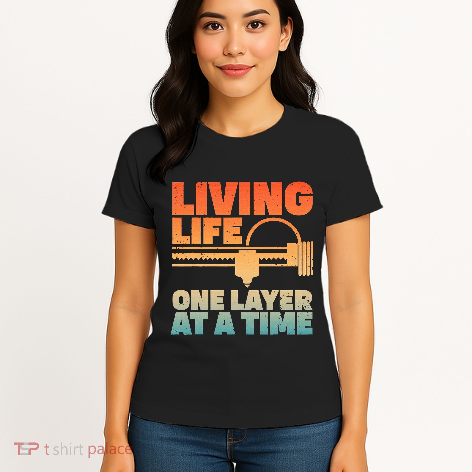 Funny 3d Printing Art 3d Printer Lovers Geeks Women's T-Shirt