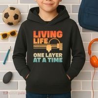 Funny 3d Printing Art 3d Printer Lovers Geeks Kids Hoodie thumb 2