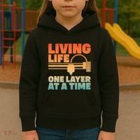 Funny 3d Printing Art 3d Printer Lovers Geeks Kids Hoodie thumb 3