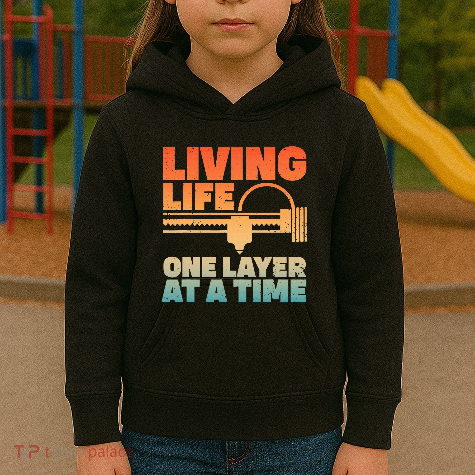 Funny 3d Printing Art 3d Printer Lovers Geeks Kids Hoodie
