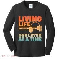 Funny 3d Printing Art 3d Printer Lovers Geeks Kids Long Sleeve Shirt thumb 0