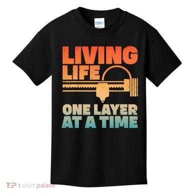 Funny 3d Printing Art 3d Printer Lovers Geeks Kids T-Shirt