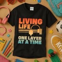 Funny 3d Printing Art 3d Printer Lovers Geeks Kids T-Shirt thumb 3
